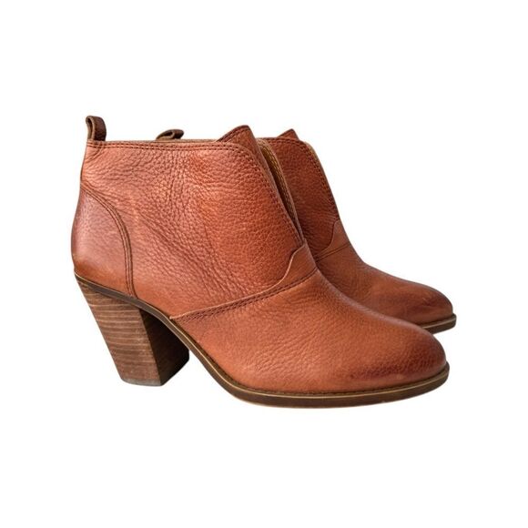 LUCKY BRAND EUC Ehllen ankle boot in Caramel Size 9M - Picture 6 of 10